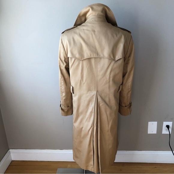 Vintage Christian Dior trench coat with removable wool lining - Picture 3 of 14